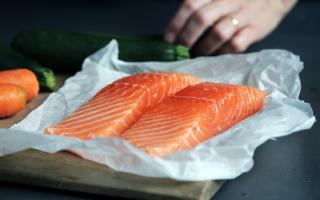 Scottish salmon exports mainly go to the European continent