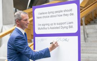 Liam McArthur has been campaigning for the right of terminally ill adults to have an assisted death