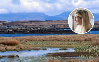 The Children’s Laureate disclosed she spent her childhood summers on Little Colonsay.
