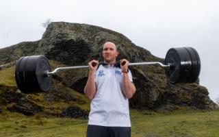 David Dooher has already bagged several munros with weights on his back, but the ascent up Ben Nevis will be his toughest challenge yet