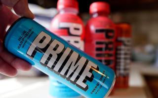 Prime Energy contains 140mg of caffeine per can in the UK - similar to that of a double espresso