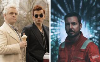 Good Omens and The Rig are among the shows to be filmed in Scotland