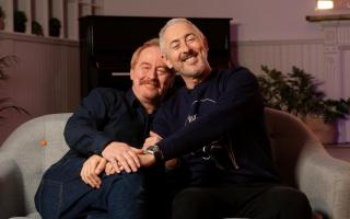 Forbes Masson, left, and Alan Cumming reunite for their first TV interview in 17 years
