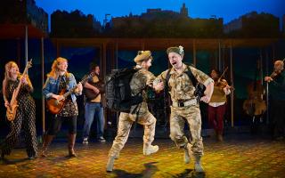 Sunshine on Leith is playing at Pitlochry Festival Theatre