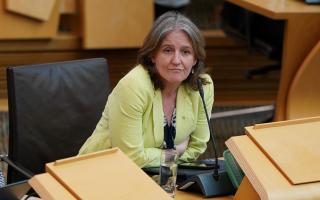 Maree Todd pictured in the Scottish Parliament