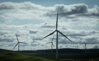 The map reveals the extent and progress of renewable energy projects across Scotland