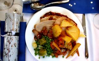 The overall price of a basic Christmas dinner for four people will cost 15.4 percent more compared to Christmas 2021