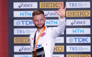 Josh Kerr won 1500m gold at the World Championships in Budapest