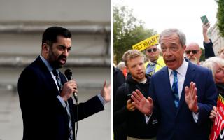 Humza Yousaf has rejected comparisons with Nigel Farage