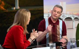 Chris Packham clashed with a panellist on Laura Kuenssberg's show this morning
