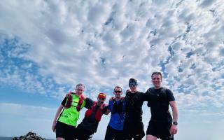 A group of Scottish dads are to take on an 'ultra-marathon' challenge for charity