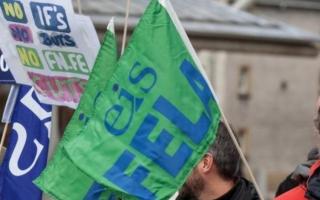 College lecturers around Scotland have walked out on strike in a long-running dispute over pay