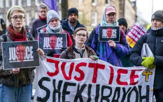 Campaigners demand justice for the family of Sheku Bayoh