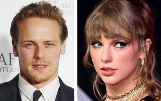 Sam Heughan said 'most' of the Outlander cast will be going to see Taylor Swift perform