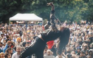 Around 40,000 people attended Glasgow Mela in Kelvingrove Park