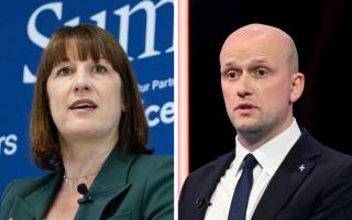 Labour shadow chancellor Rachel Reeves, and SNP Westminster leader Stephen Flynn