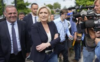 French far right leader Marine Le Pen