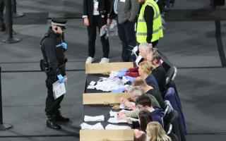 Police are at the Emirates Arena