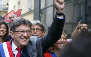 French leftist leader Jean-Luc Melenchon called the projections an “immense relief for a majority of people in our country”
