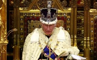 King Charles III reads the King's Speech in the House of Lords