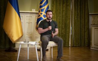 Ukrainian President Volodymyr Zelenskyy is seeking support from the UK to attack Russian targets