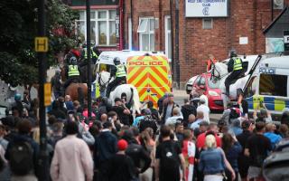 Eight people have been arrested following violent riots in Sunderland