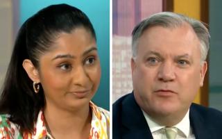 Zarah Sultana (left) and Ed Balls (right) clashed on GMB earlier this week