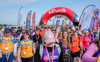 The annual event took place on Sunday morning as 4200 “kind-hearted Kiltwalkers” took to the streets of two different locations to help raise money