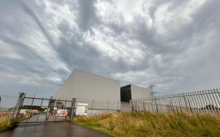 A fire took place at a substation on the former Cockenzie Power Station site