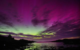 The Northern Lights are expected to be visible in parts of Scotland tonight