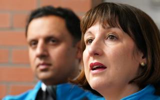 Scottish Labour's Anas Sarwar (left) has backed Chancellor Rachel Reeves's cut to the Winter Fuel Payment