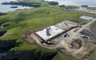 The test took place at SaxaVord Spaceport on Unst