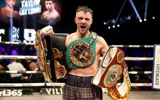 Josh Taylor will receive another honour this evening to go alongside the four world titles he held. Image: Steve Welsh/PA Images