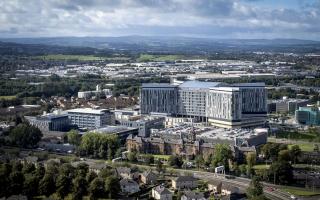 The inquiry is looking at the Queen Elizabeth University Hospital campus (Jane Barlow/PA)