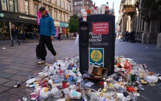 Union figures are demanding that the city’s cleanliness gets addressed by ministers before the Games begin in 2026.  (Andrew Milligan/PA)