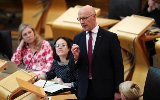 John Swinney delivered his first Programme for Government as First Minister