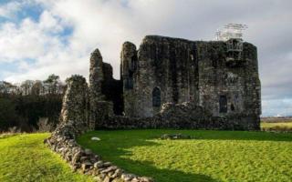 Dundonald Castle was the site of the 'remarkable' find