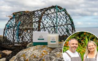 Founders Derek and Vik Steel say their fragrances are inspired by their Arran surroundings