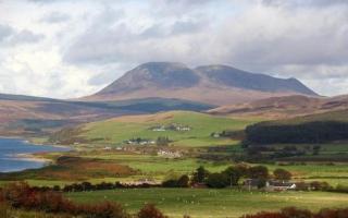 A view of the isle of Arran, where Scottish Labour have won a by-election