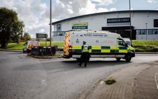 Police and the Scottish Ambulance Service were called to Burnbrae Drive at the Linwood Industrial Estate