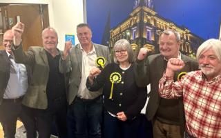 SNP candidate Carol Mair was elected in the Perth City North ward as the new councillor