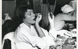 Former journalist William Sinclair snapped the picture of Maggie Smith almost 70 years ago