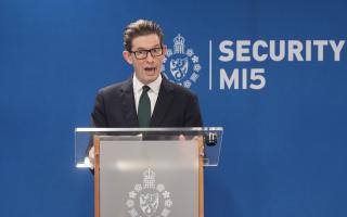 Ken McCallum delivers the annual Director General's speech at Counter Terrorism Operations Centre in West London