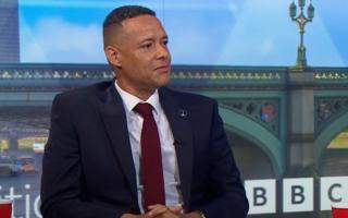 Clive Lewis was appearing on the BBC's Politics Live show on Tuesday