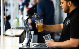 Pints will be served at Hampden for the rugby clash