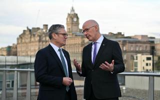 The FM met Prime Minister Sir Keir Starmer as the Council of the Nations and Regions came to Edinburgh