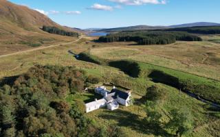 Located in Sutherland, the Ledmore Lodge Estate is approximately 18 miles north of the popular coastal town of Ullapool