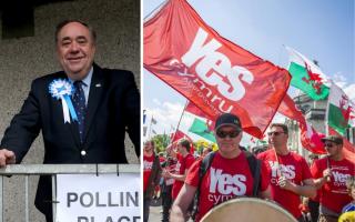 The Welsh movement has paid tribute to former first minister Alex Salmond