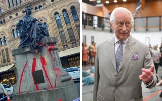 A statue of Queen Victoria in Sydney was vandalised ahead of King Charles's visit to the city