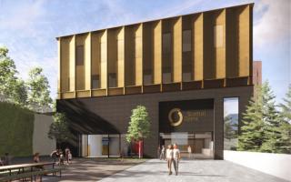 Proposed building by Scottish Opera, Glasgow